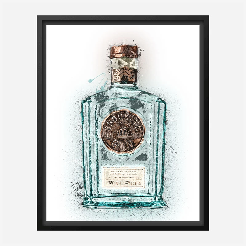 Brooklyn Gin Art Print