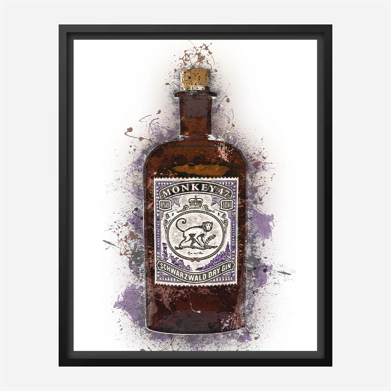 Monkey 47 Gin Art Print