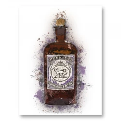 Monkey 47 Gin Art Print