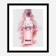 Gordon's Pink Gin Abstract Art Print