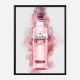 Gordon's Pink Gin Abstract Art Print