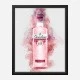 Gordon's Pink Gin Abstract Art Print