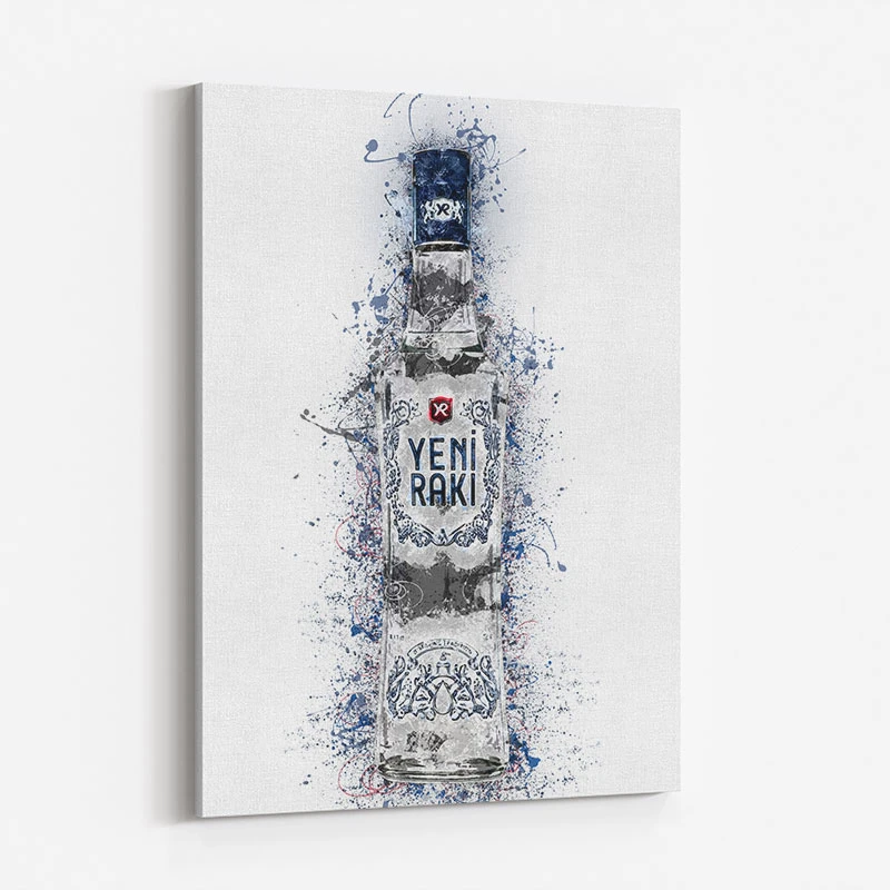 Raki Abstract Art Print