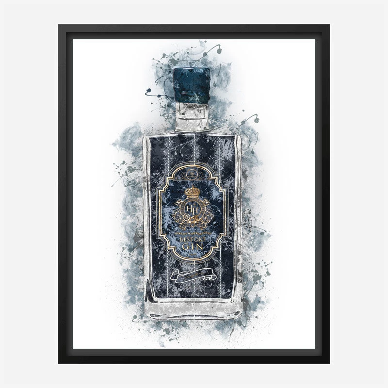 HH Bespoke Gin Abstract Art Print