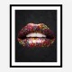 Candy Lips Art Print