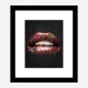 Candy Lips Art Print