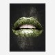 Dollar Lips Art Print