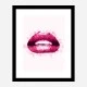 Pink Lips Art Print