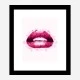Pink Lips Art Print