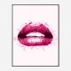 Pink Lips Art Print