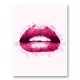 Pink Lips Art Print