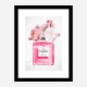 Chanel No 5 Perfume Flowers in Pink