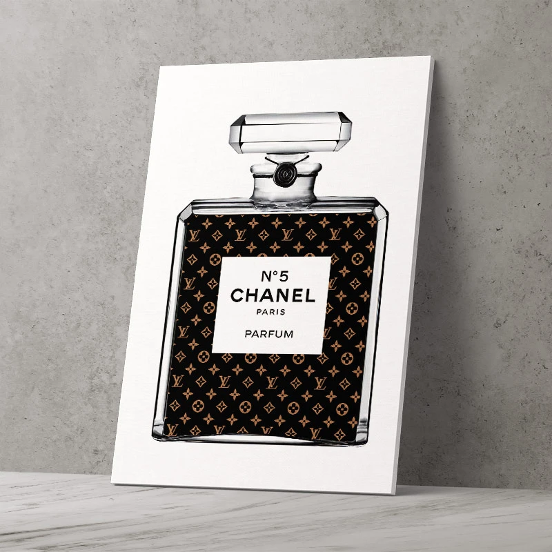 LV×CHANEL おしゃれ絵画 LV in Chanel