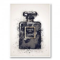 Coco Noir Dark Art Print