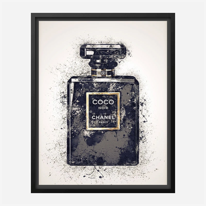 Coco Noir Dark Art Print