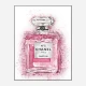 Pink Chanel No 5 Art Print