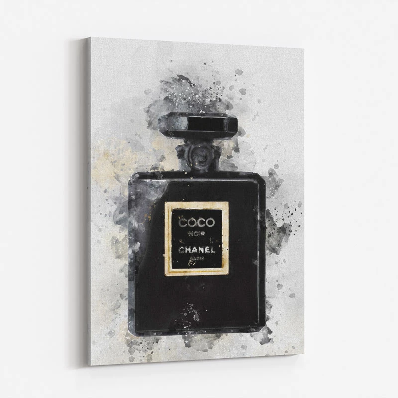 Coco Noir Water Color Art Print