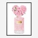 Donna Rosa Perfume Pink Art Print