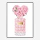 Donna Rosa Perfume Pink Art Print