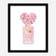 Donna Rosa Perfume Pink Art Print