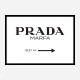 Prada Marfa Sign Wall Art