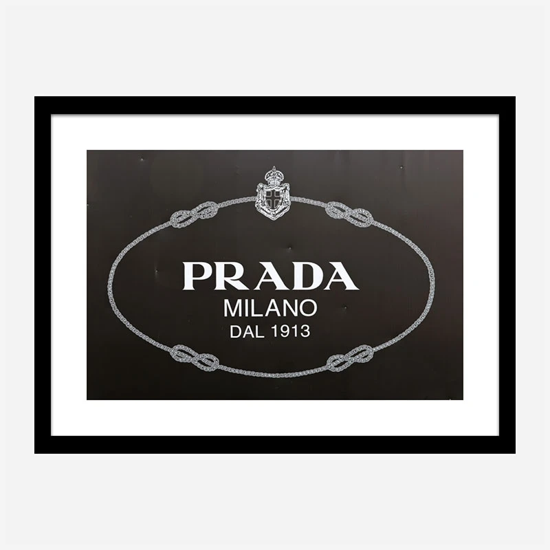 Prada Sign Wall Art