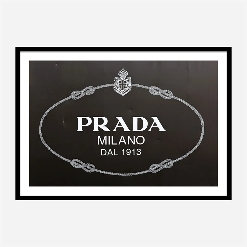 Prada Sign Wall Art