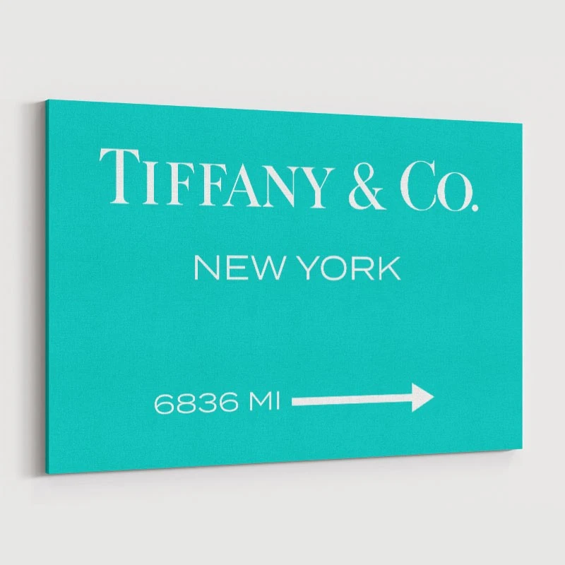 Tiffany & Co. Sign Wall Art