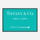 Tiffany & Co. Sign Wall Art