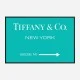 Tiffany & Co. Sign Wall Art