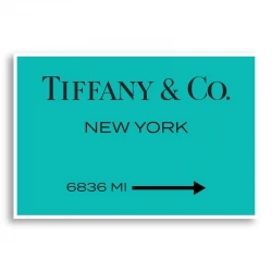 Tiffany & Co. Sign Wall Art