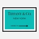 Tiffany & Co. Sign Wall Art
