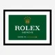 Rolex Green Sign Wall Art