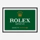 Rolex Green Sign Wall Art