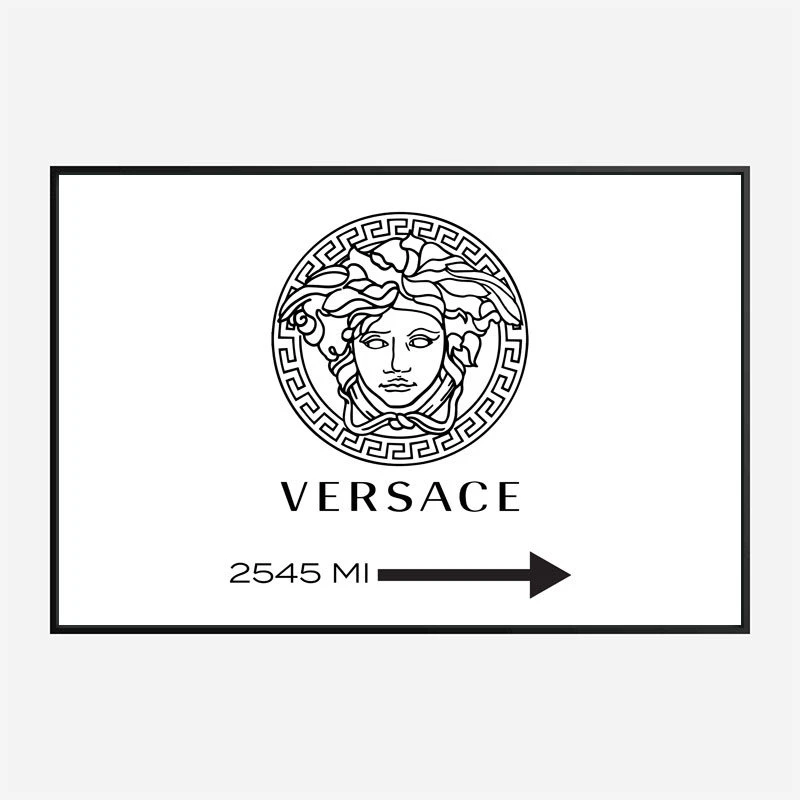 Versace Sign Wall Art