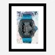 Richard Mille RM53 Blue Abstract Art Print