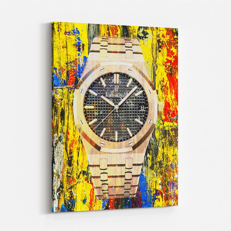 AP Oak Gold Color Pop Art Print