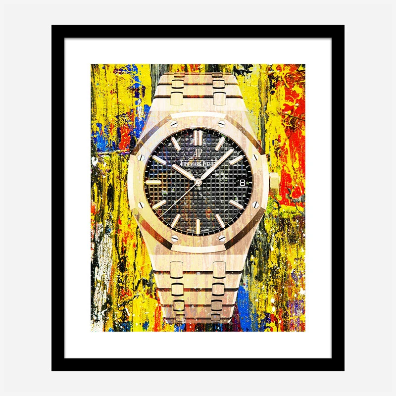 AP Oak Gold Color Pop Art Print