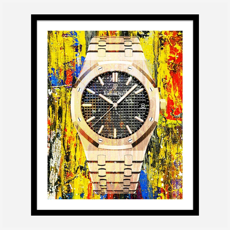 AP Oak Gold Color Pop Art Print