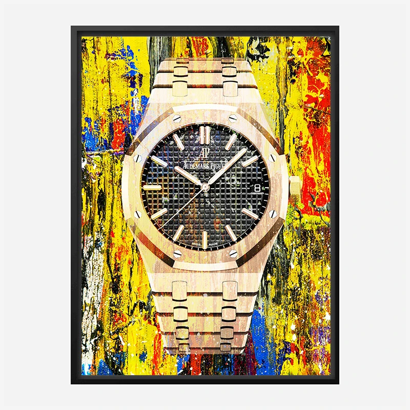 AP Oak Gold Color Pop Art Print