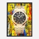 AP Oak Gold Color Pop Art Print