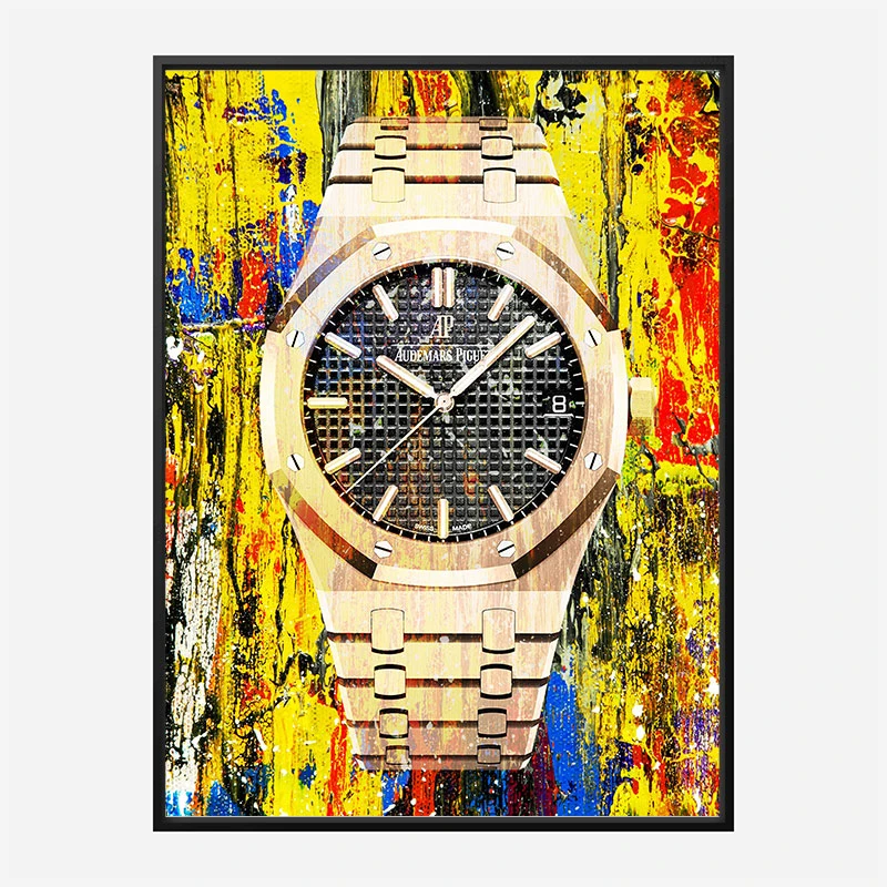 AP Oak Gold Color Pop Art Print