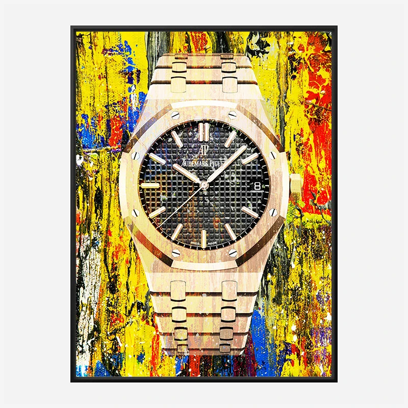 AP Oak Gold Color Pop Art Print