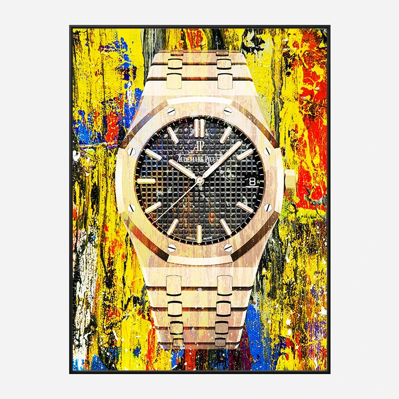 AP Oak Gold Color Pop Art Print