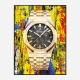 AP Oak Gold Color Pop Art Print
