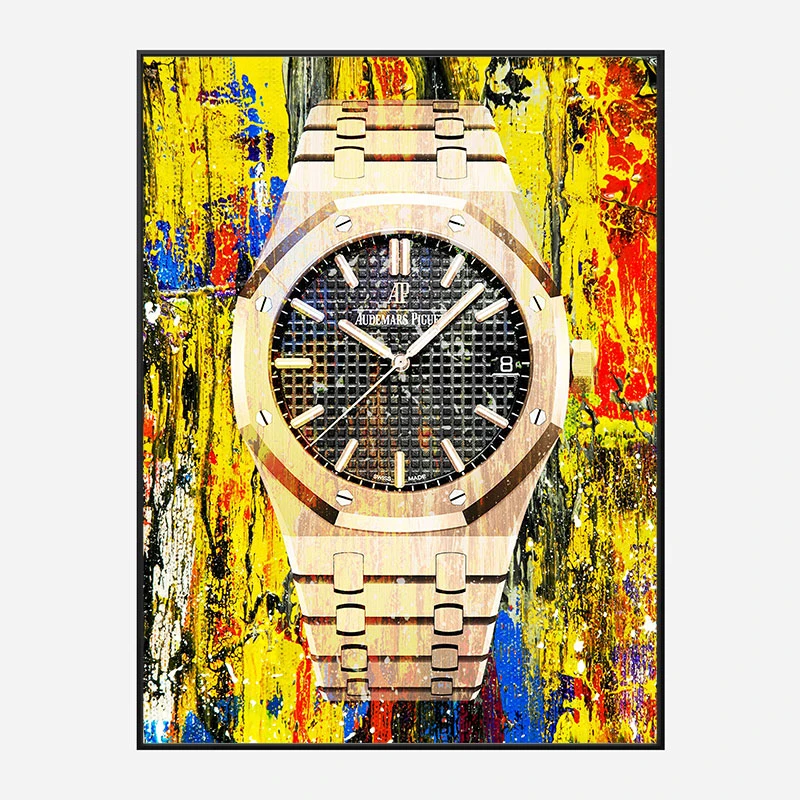 AP Oak Gold Color Pop Art Print