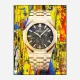 AP Oak Gold Color Pop Art Print