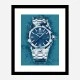 AP Oak Blue Pop Art Print