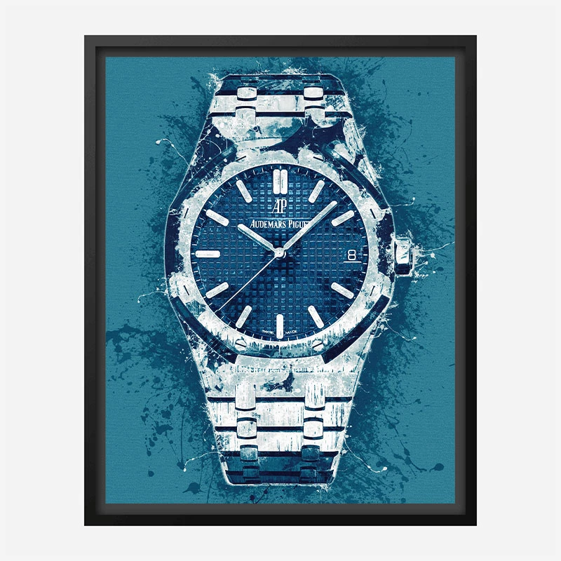 AP Oak Blue Pop Art Print