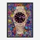 Rolex Datejust Gold Art Print